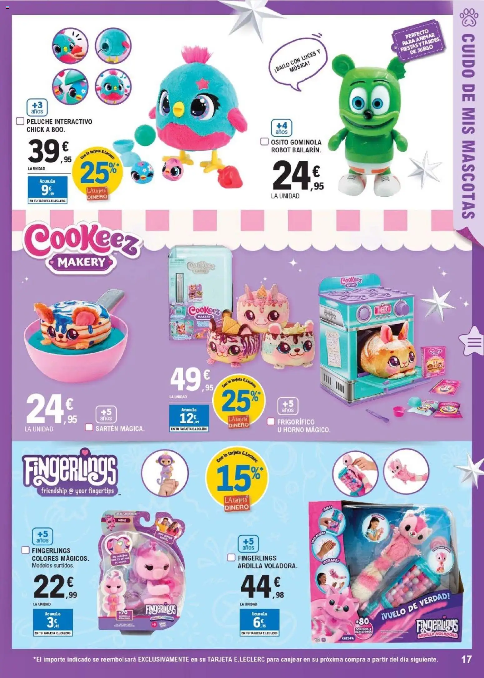 E.Leclerc - Juguetes  │ válido desde el 03.11.2025 | Página: 17 | Productos: Horno, Robot