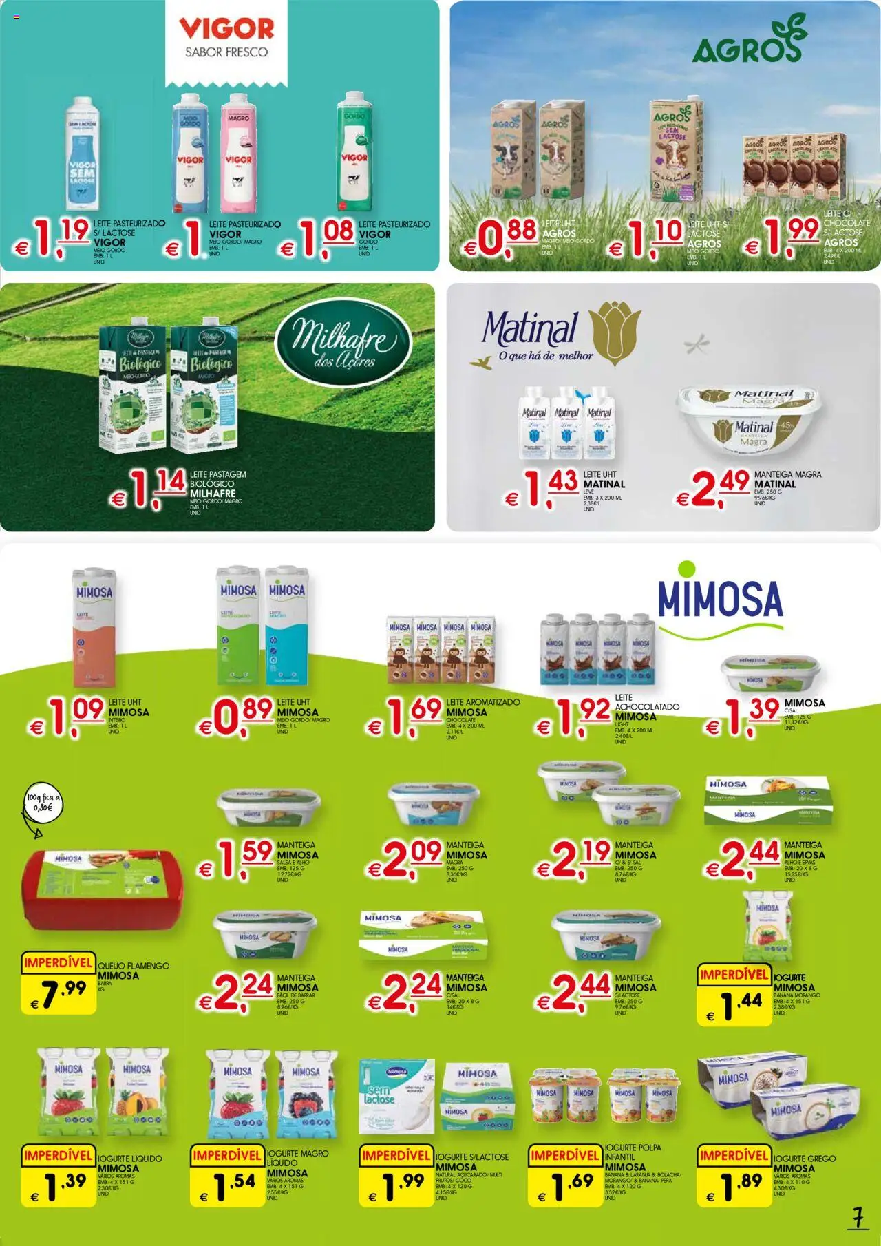 Meu Super folheto │ válido de 09.10.2025 | Página: 7 | Produtos: Manteiga, Queijo, Iogurte, Iogurte liquido