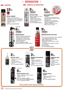 l'auto E.Leclerc - Prévisualisation de l'auto E.Leclerc Le guide auto & 2 roues valide à partir de 22.04.2025 | Page: 70 | Produits: Pneus, Start Pilote, Spatule, Huile