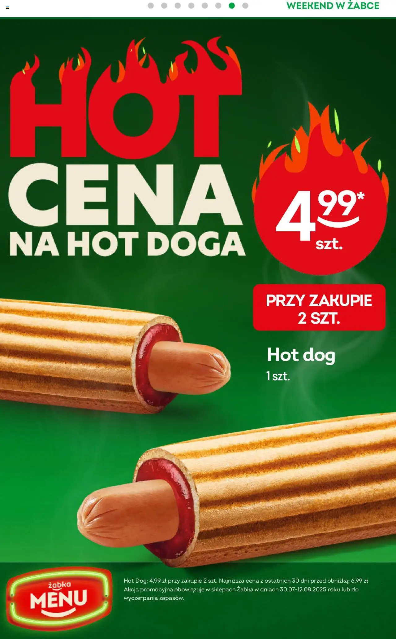 Żabka Gazetka - Weekendowe promocje od 01.08.2025 | Strona: 8
