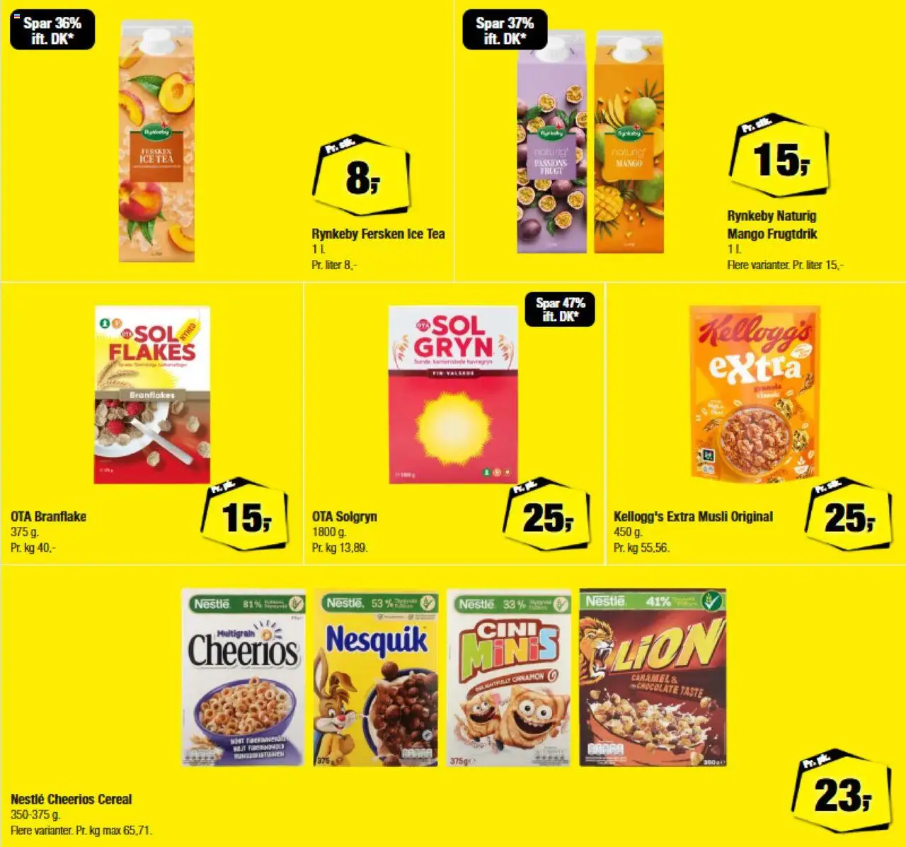 Calle Tilbudsavis gyldig fra 20.08.2025 | Side: 11 | Produkter: Mango, Müsli