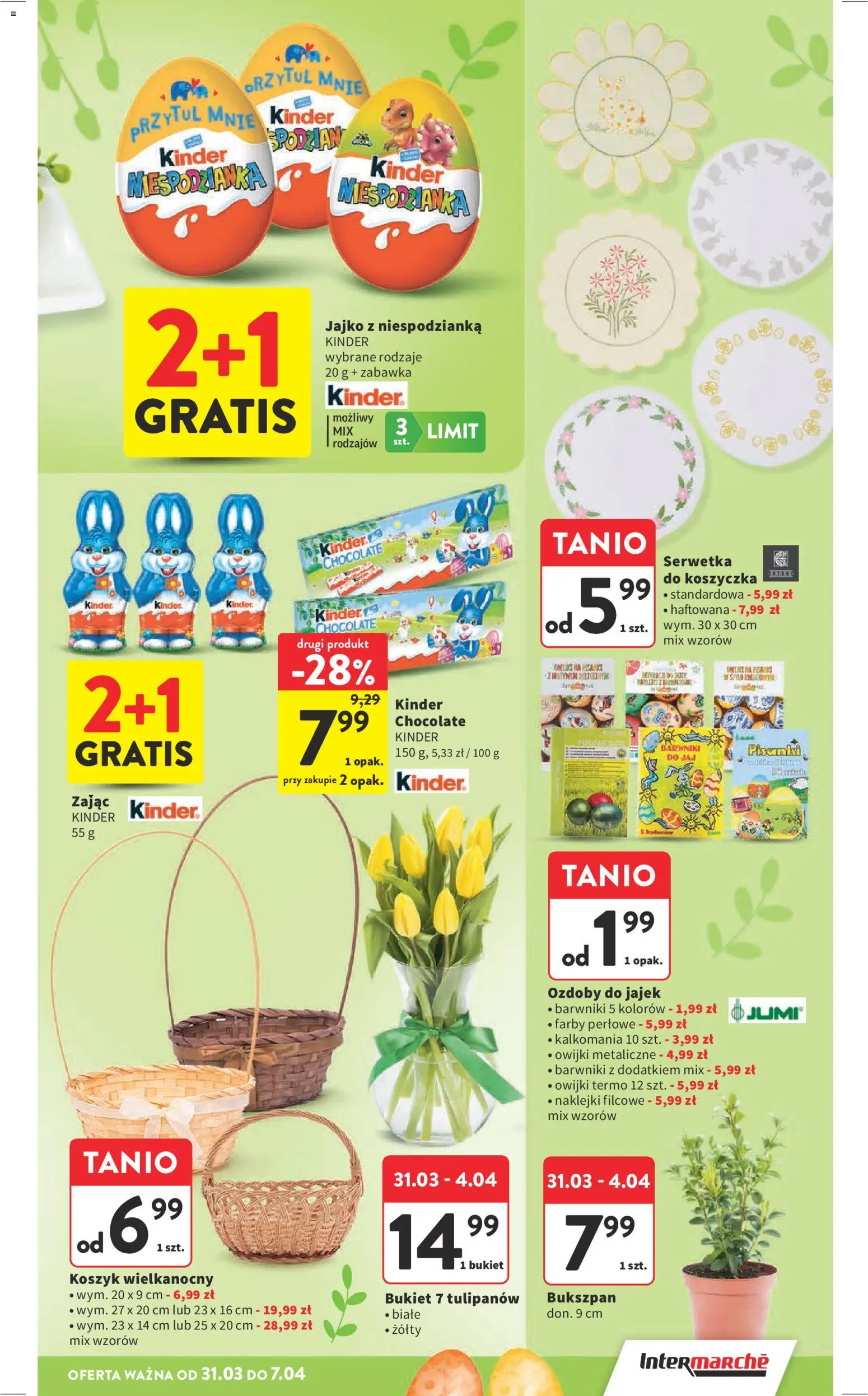 Intermarche gazetka od 31.03.2026 | Strona: 13 | Produkty: Naklejki