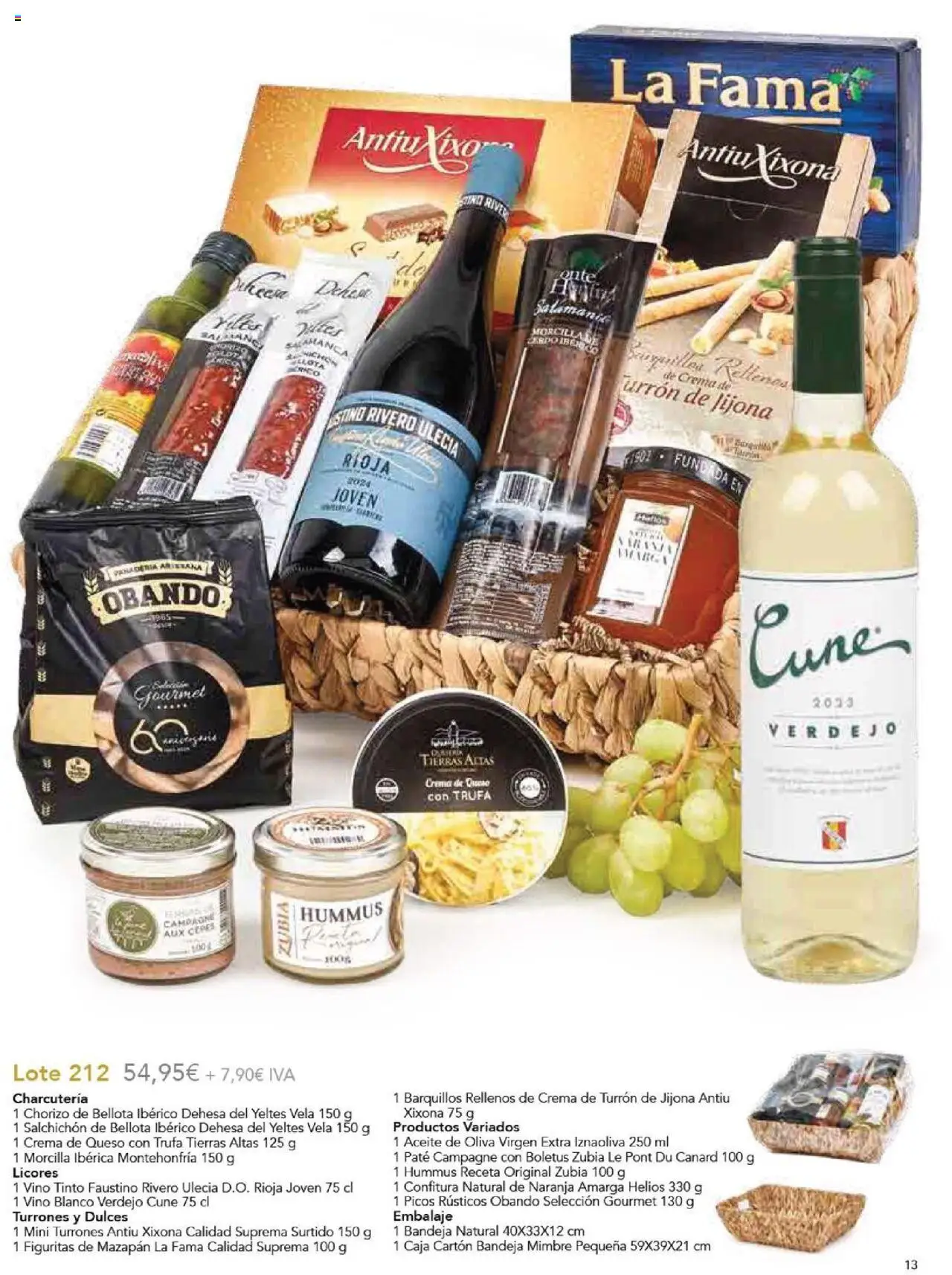 E.Leclerc Regalos de Navidad 2025 │ válido desde el 10.10.2025 | Página: 15 | Productos: Queso, Vino, Vela, Panadería