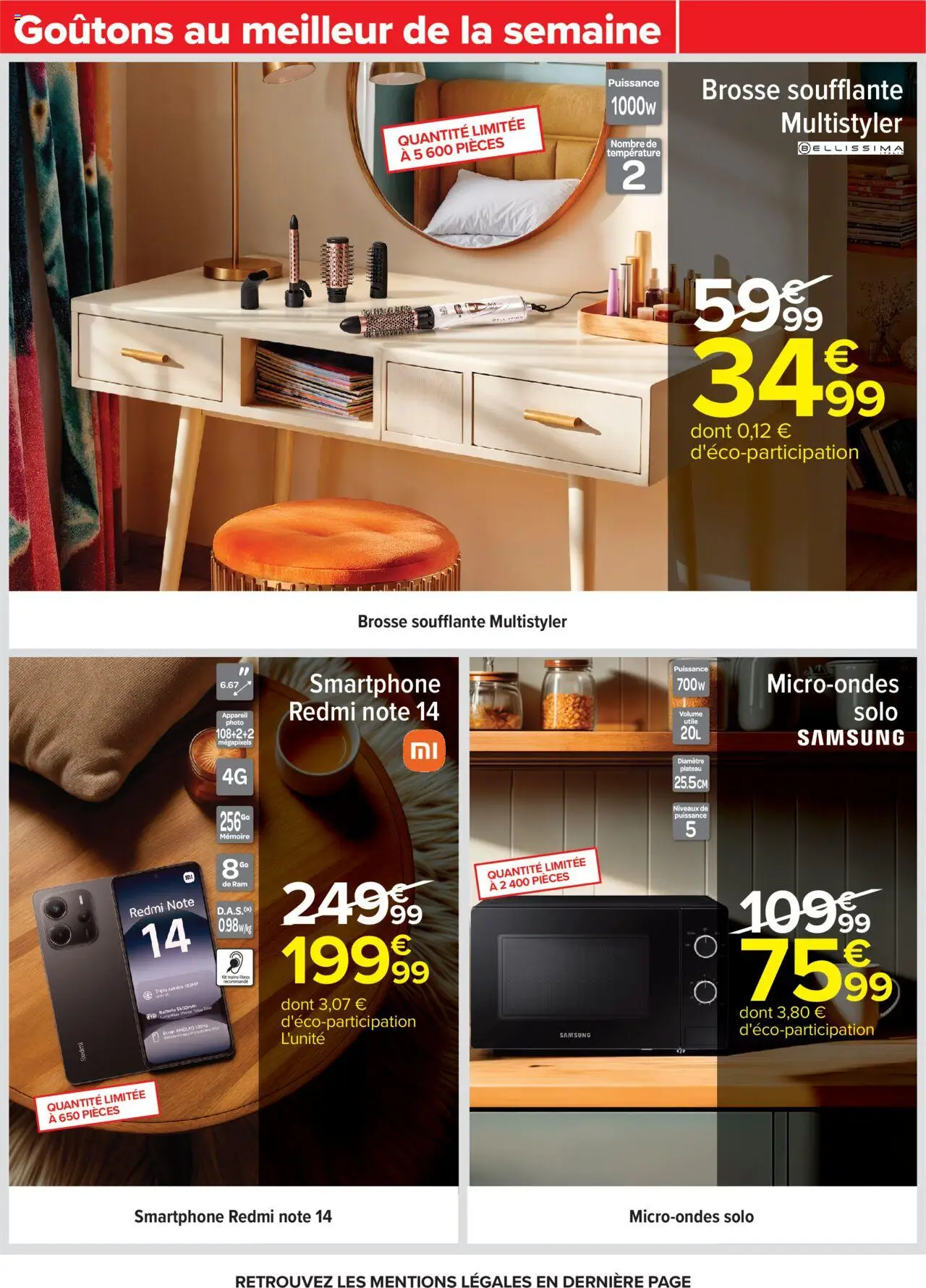 {H1} | Page: 51 | Produits: Smartphone, Plateau, Brosse, Caméra