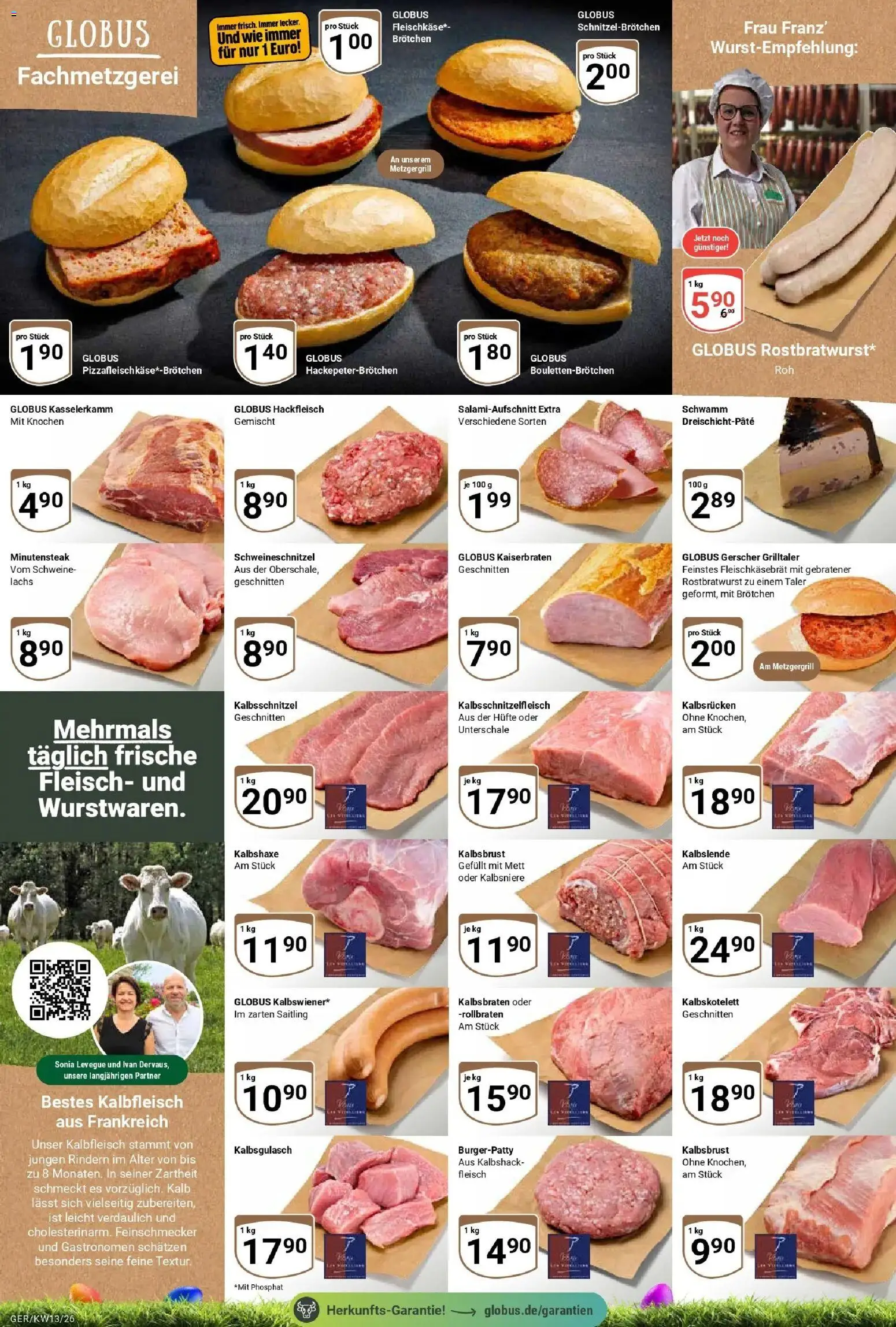 Globus prospekt Gera	 – gültig ab 23.03.2026 | Seite: 10 | Produkte: Lachs, Fleisch, Hackfleisch