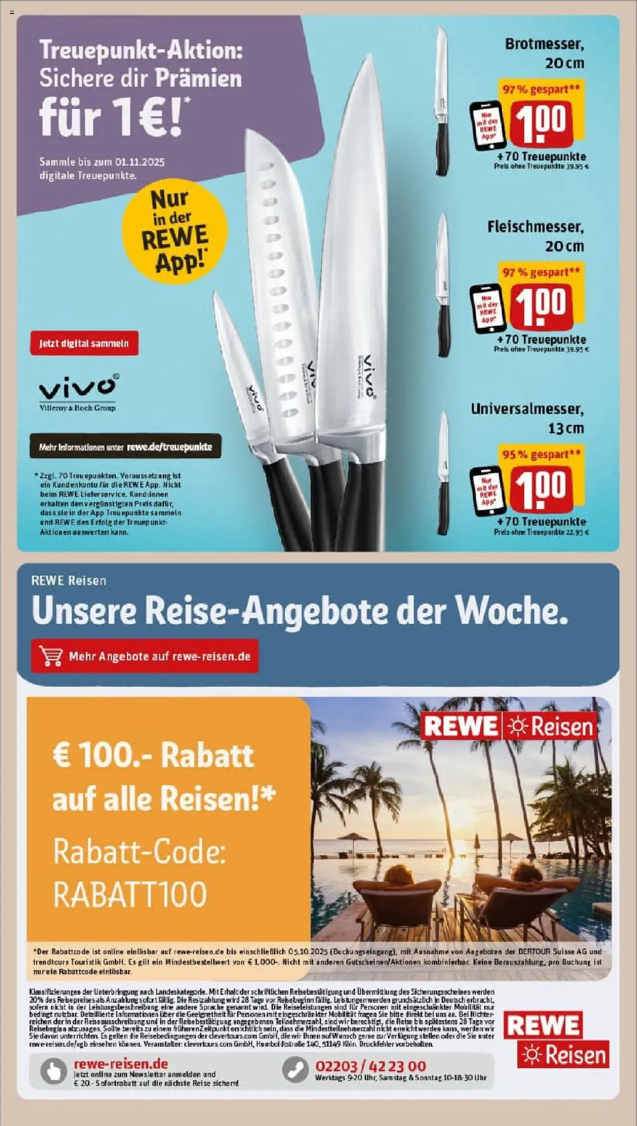 Rewe prospekt Saarlouis / Roden	 – gültig ab 21.09.2025 | Seite: 9 | Produkte: Vivo, Uhr