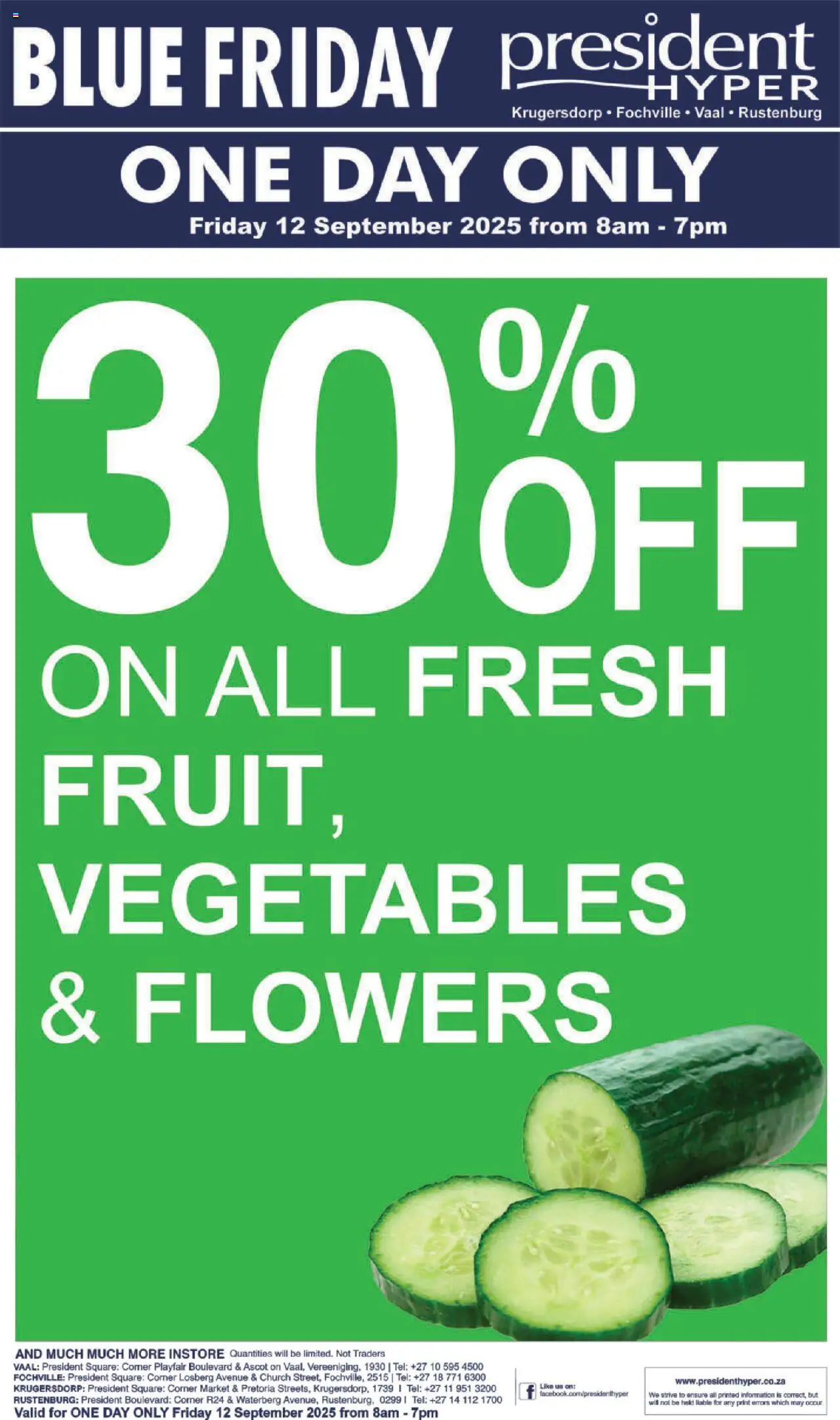 New President Hyper catalogue – valid from 12.09.2025 | Page: 1 | Products: Vegetables, Fruit