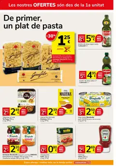 Vista previa Consum folleto válido desde el 26.03.2026 | Página: 6 | Productos: Pasta, Zanahoria, Aceite de oliva virgen extra, Peso