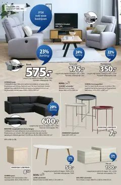 JYSK - Folder - Voorbeeld van een folder van JYSK, geldig van 20.10.2025 | Pagina: 4 | Producten: Kan, Bed, Bank, Fauteuil