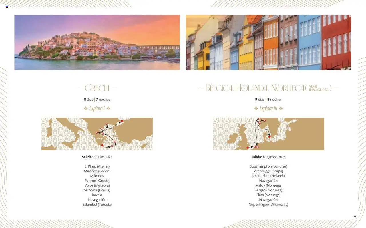 Viajes El Corte Inglés Cruceros de lujo │ válido desde el 01.01.2025 | Página: 10 | Productos: Navegación