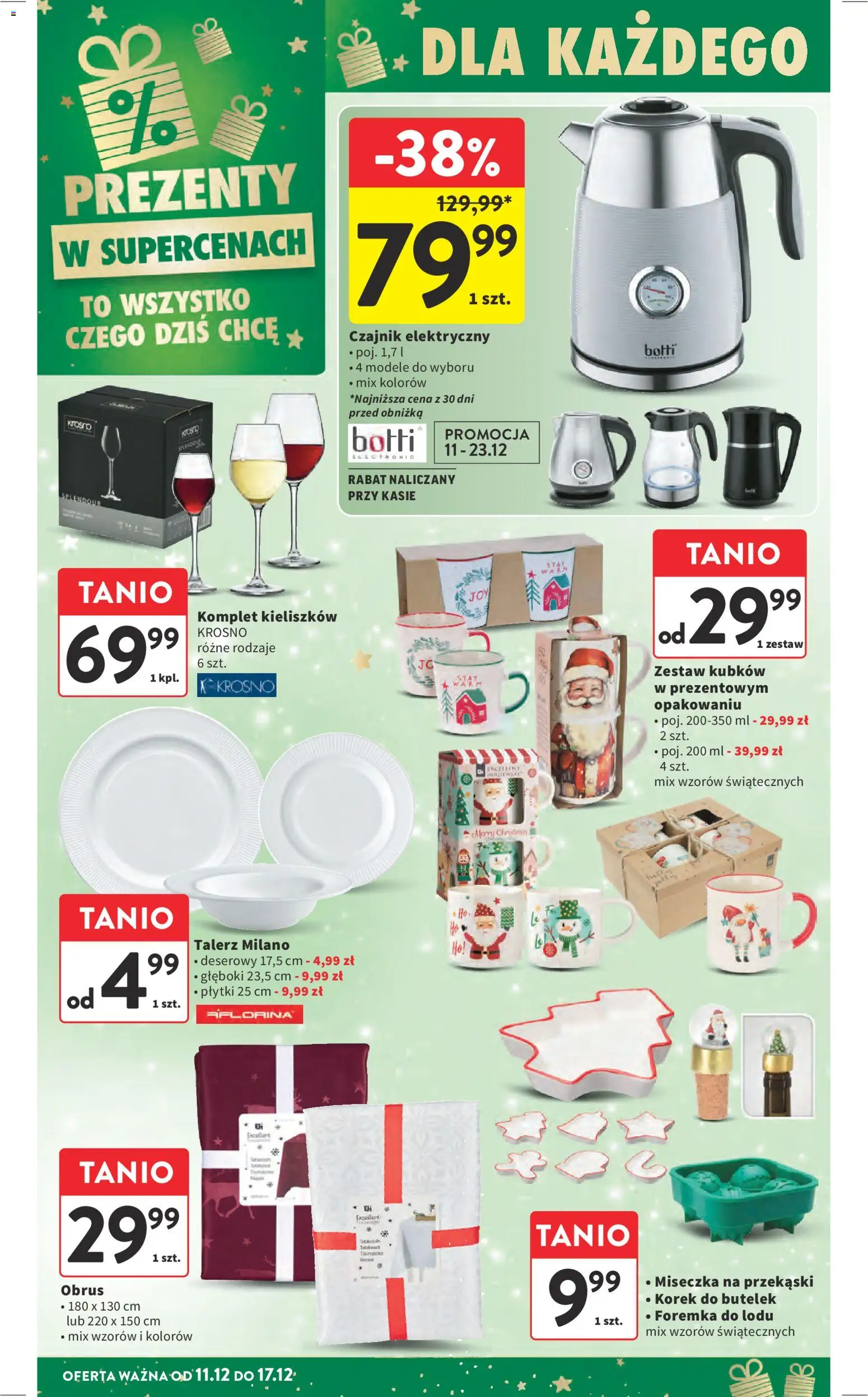 Intermarche Gazetka od 11.12.2025 | Strona: 55 | Produkty: Czajnik