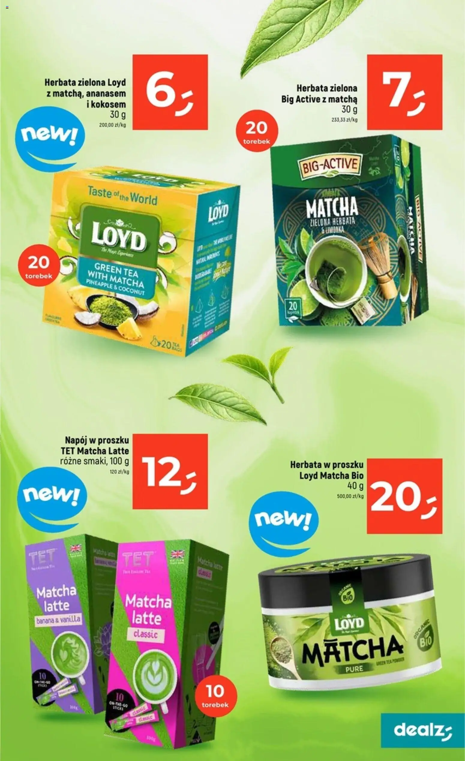 Dealz Gazetka od 22.01.2026 | Strona: 17 | Produkty: Limonka, Herbata