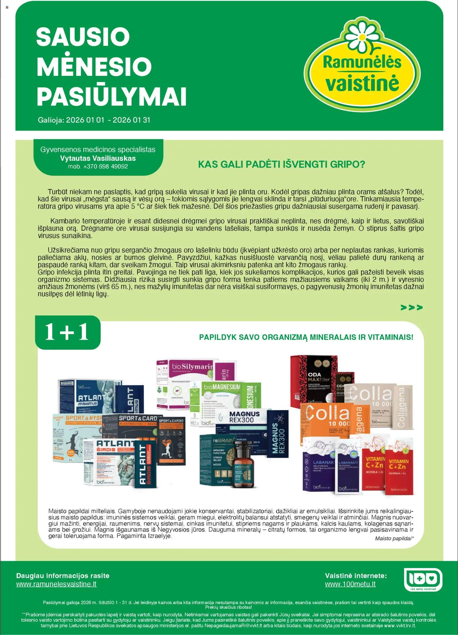 Ramunélés akcijos nuo 01.01.2026 | Puslapis: 1