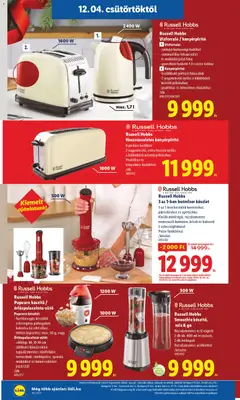 Lidl - Ajándékkatalógus - amely érvényes a következő dátumtól: 04.12.2025 | Oldal: 16