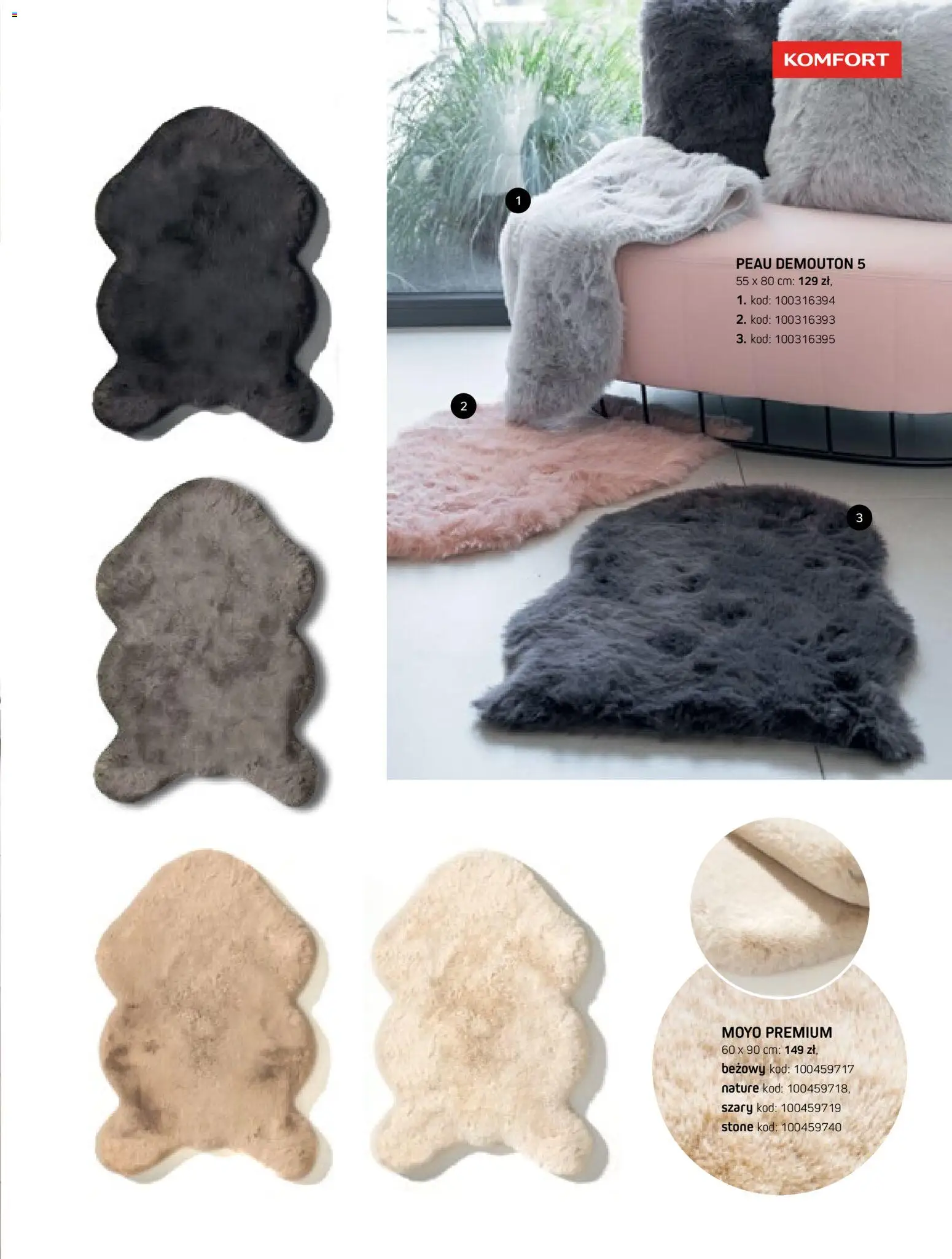 Komfort gazetka - Katalog dywanów od 17.03.2026 | Strona: 103