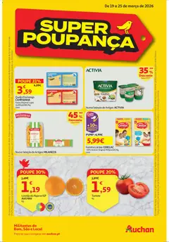 Pré-visualização Auchan folheto válido de 19.03.2026