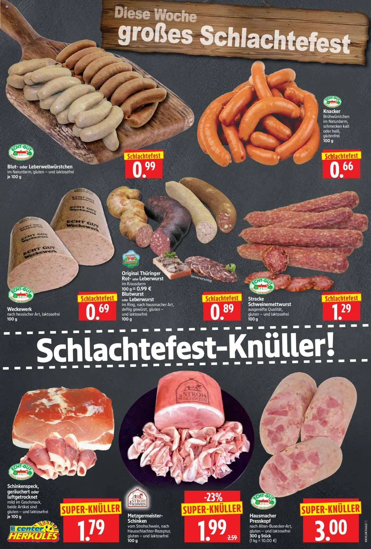 HERKULES Prospekt 	 – gültig ab 06.10.2025 | Seite: 4 | Produkte: Schinken