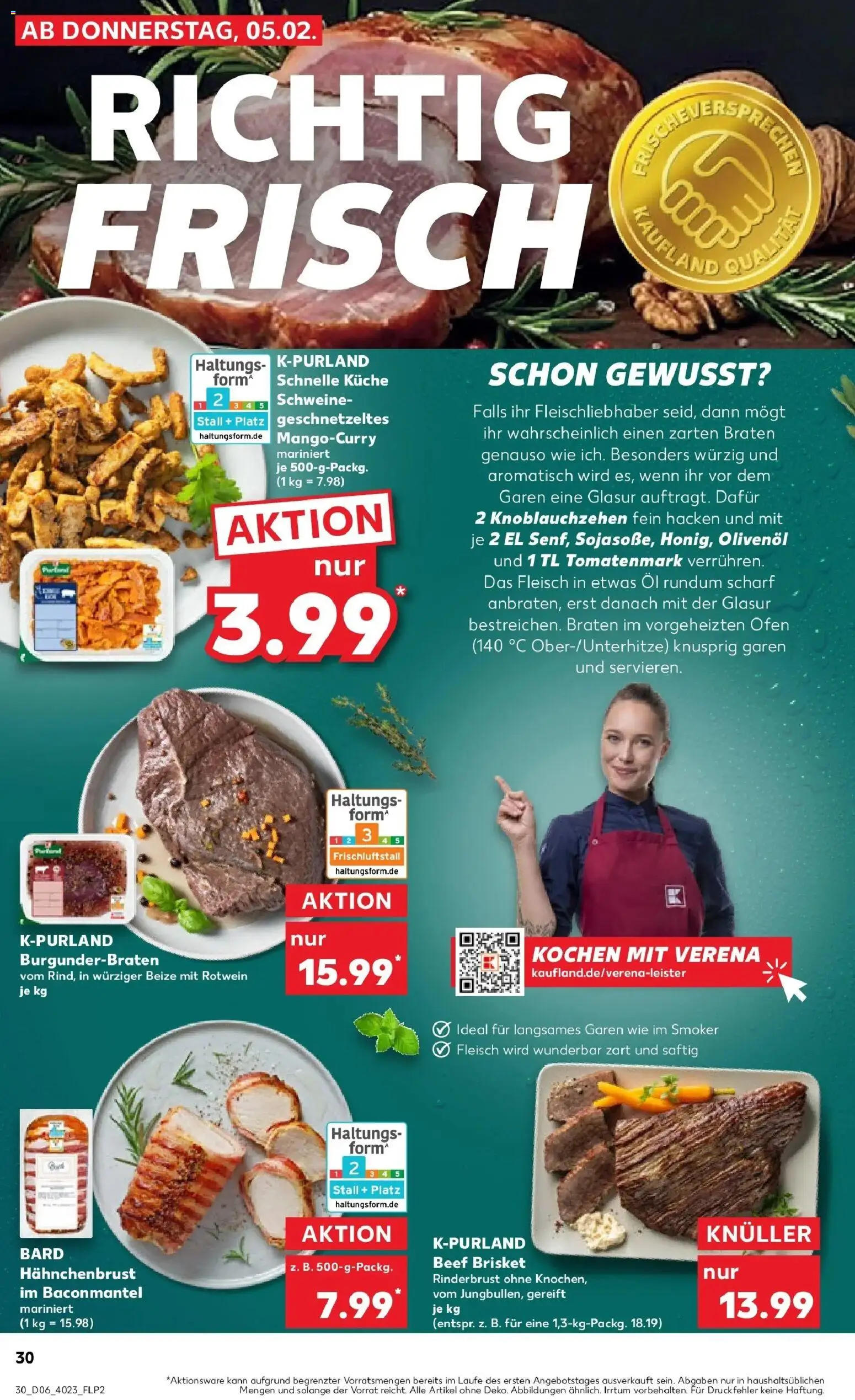 Kaufland prospekt Ilmenau	 – gültig ab 05.02.2026 | Seite: 30 | Produkte: Ofen, Öl, Olivenol, Hahnchenbrust