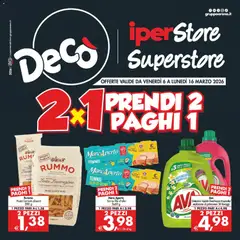 Anteprima del volantino Decò volantino iperStore, Superstore Sicilia valido a partire dal 06.03.2026