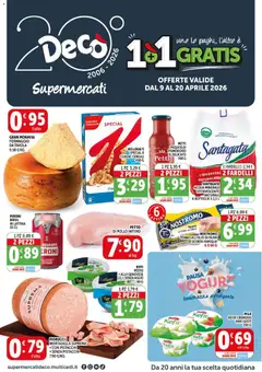 Anteprima del volantino Decò volantino Supermercati Lazio valido a partire dal 09.04.2026