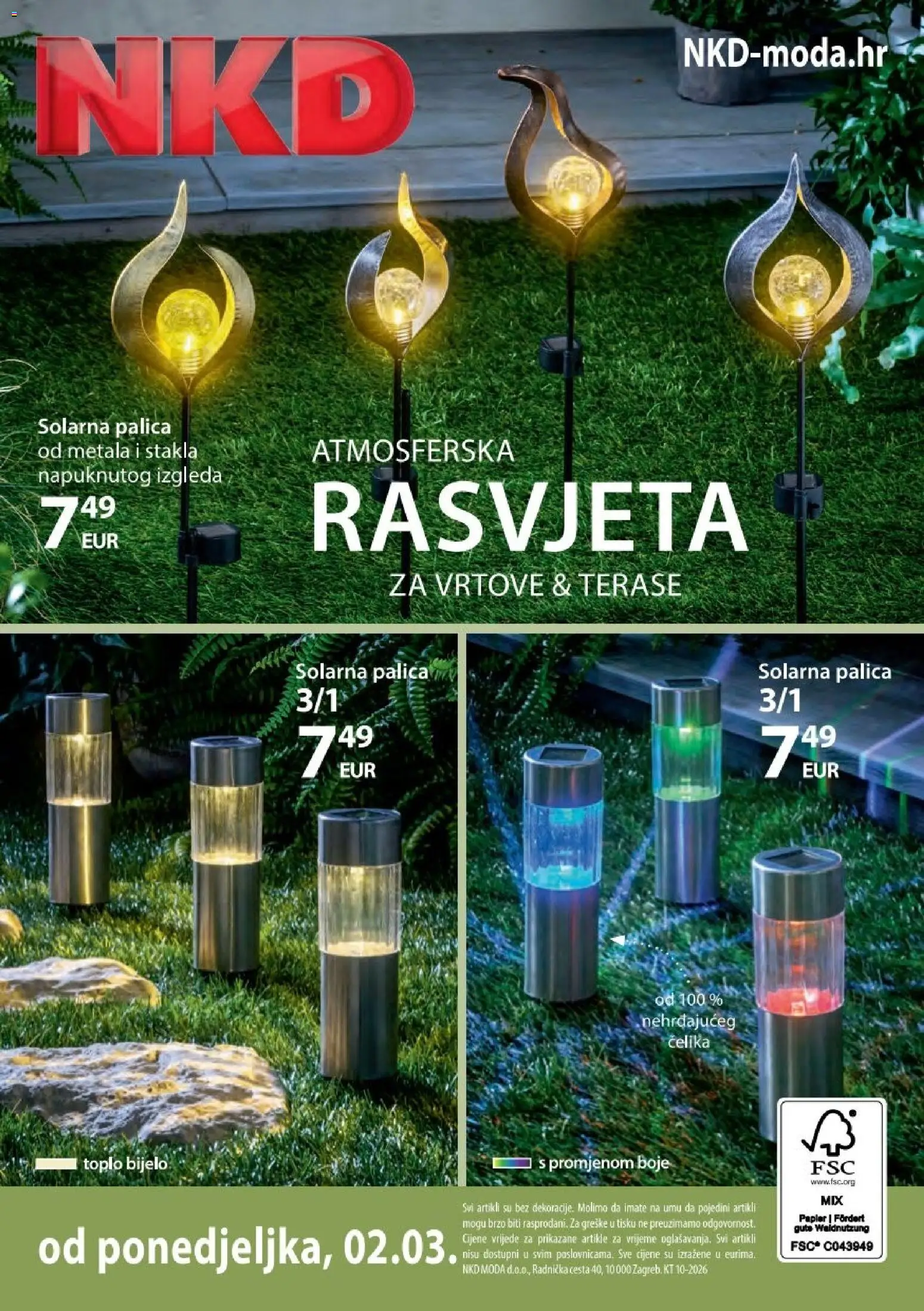 NKD katalog | vrijedi od 02.03.2026 | Stranica: 8 | Proizvodi: Rasvjeta
