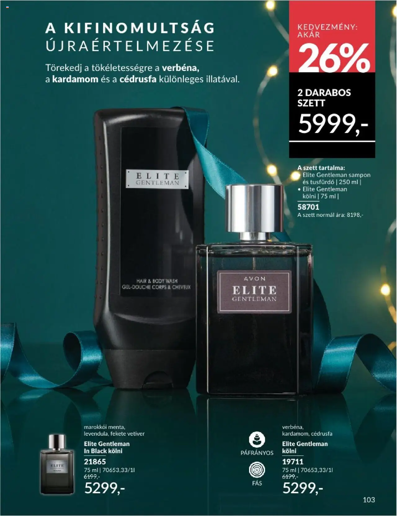 Avon akciós ujság - amely érvényes a következő dátumtól: 01.08.2025 | Oldal: 103