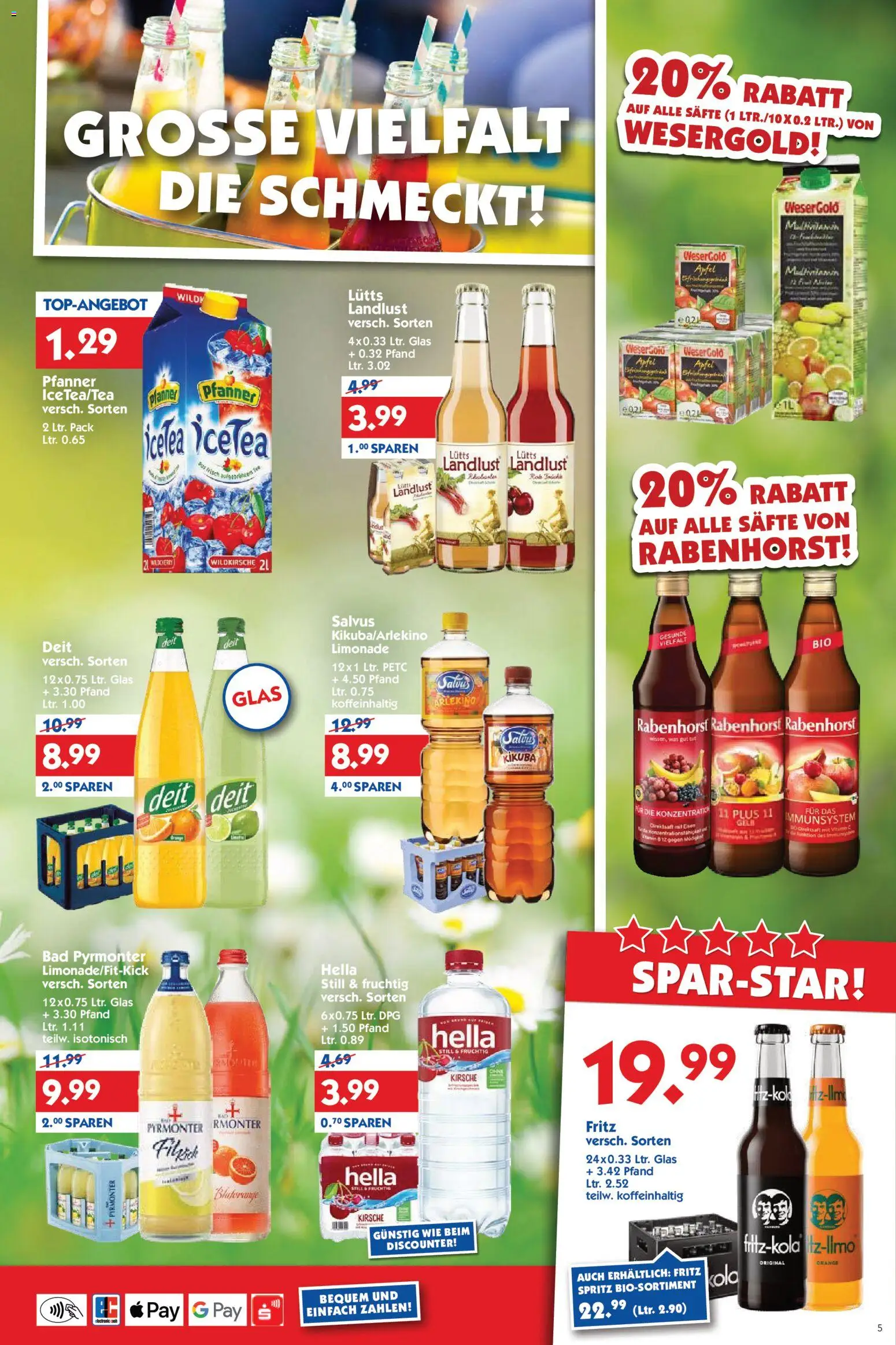 HOL’AB! Prospekt 	 – gültig ab 27.04.2026 | Seite: 5 | Produkte: Bad, Äpfel, Limonade, Hella