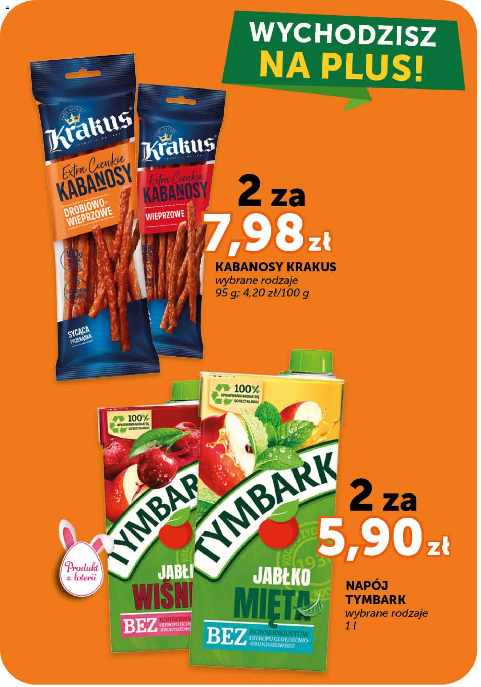 ABC gazetka - Minimarket od 09.04.2026 | Strona: 7 | Produkty: Kabanosy