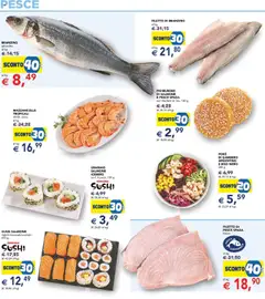 Volantino Esselunga S del 14.08.2025 | Pagina: 11 | Prodotti: Riso, Mazzancolle, Pesca, Pesce spada
