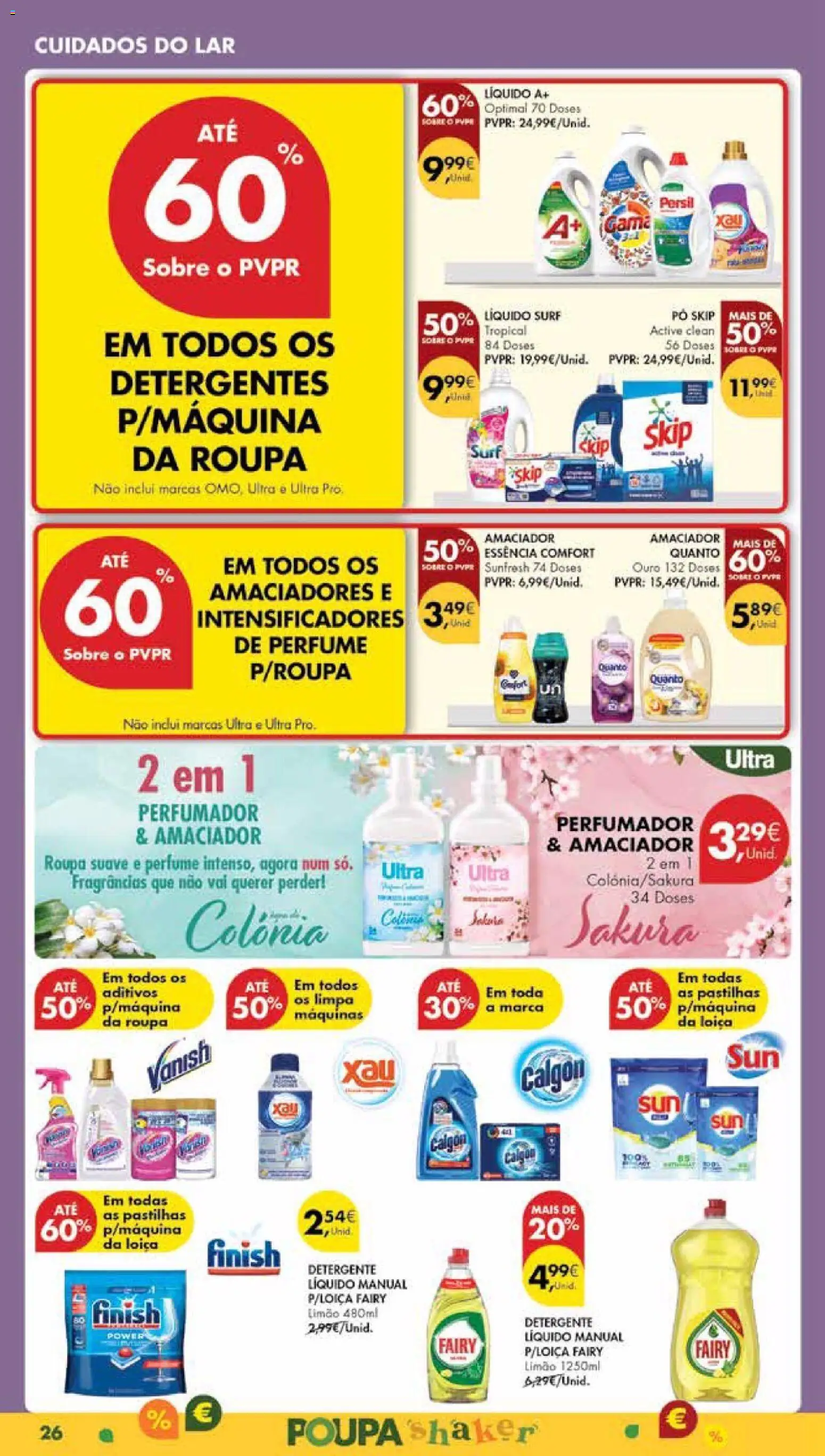Pingo Doce Poupe Esta Semana Madeira │ válido de 25.11.2025 | Página: 26 | Produtos: Perfume, Pó, Detergente