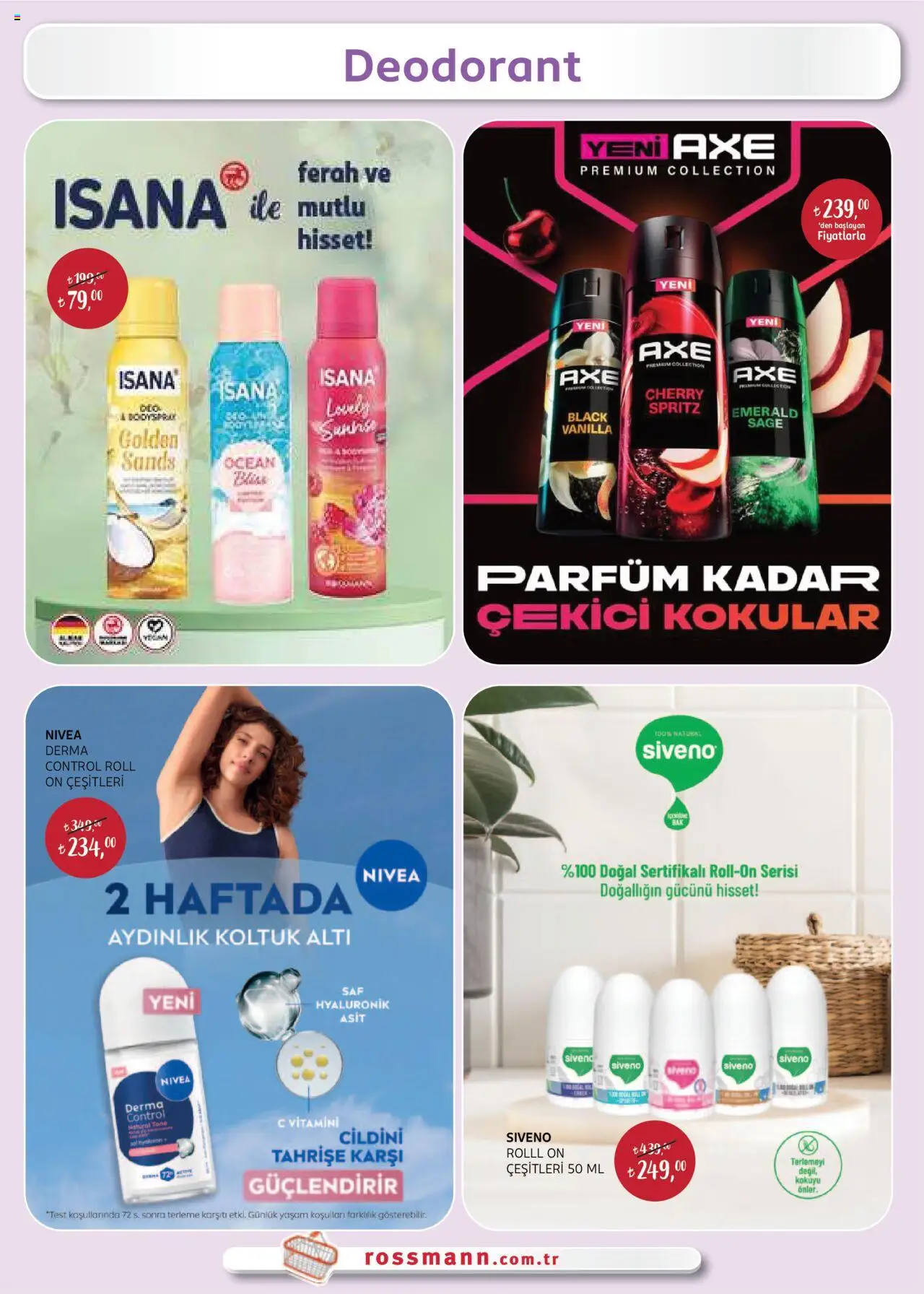 Rossmann Ekim Kişisel Bakım Kataloğu - 01.10.2025 tarihinden itibaren geçerlidir | Sayfa: 21 | Ürünler: Koltuk, Deodorant, Parfüm