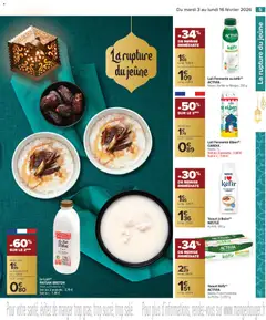Carrefour - Prévisualisation de Carrefour Tout le ramadan à petits prix valide à partir de 03.02.2026 | Page: 5 | Produits: Framboise, Kefir, Lait, Yaourt