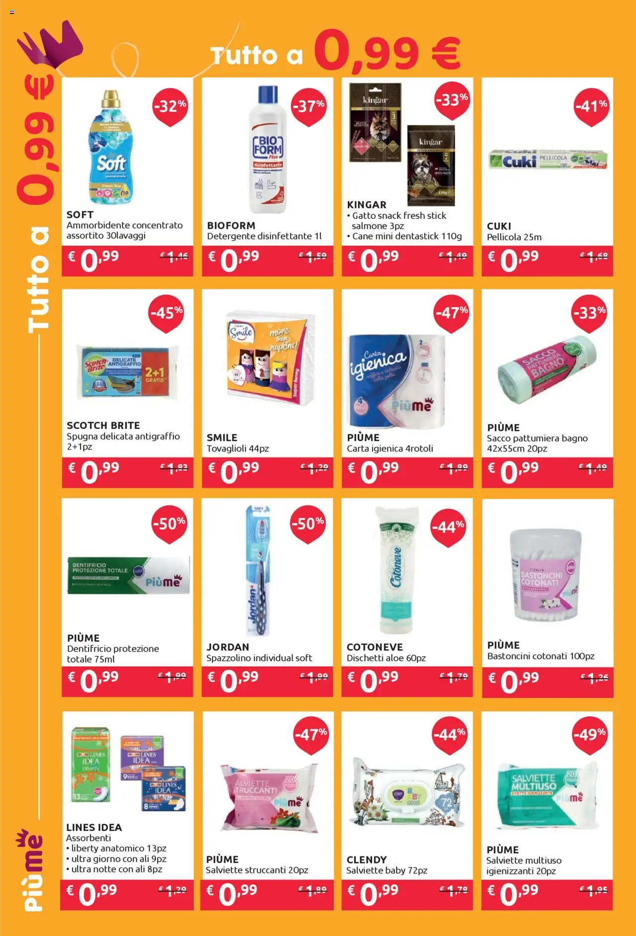 Volantino IperSoap del 06.10.2025 | Pagina: 2 | Prodotti: Ammorbidente, Salmone, Detergente, Pellicola