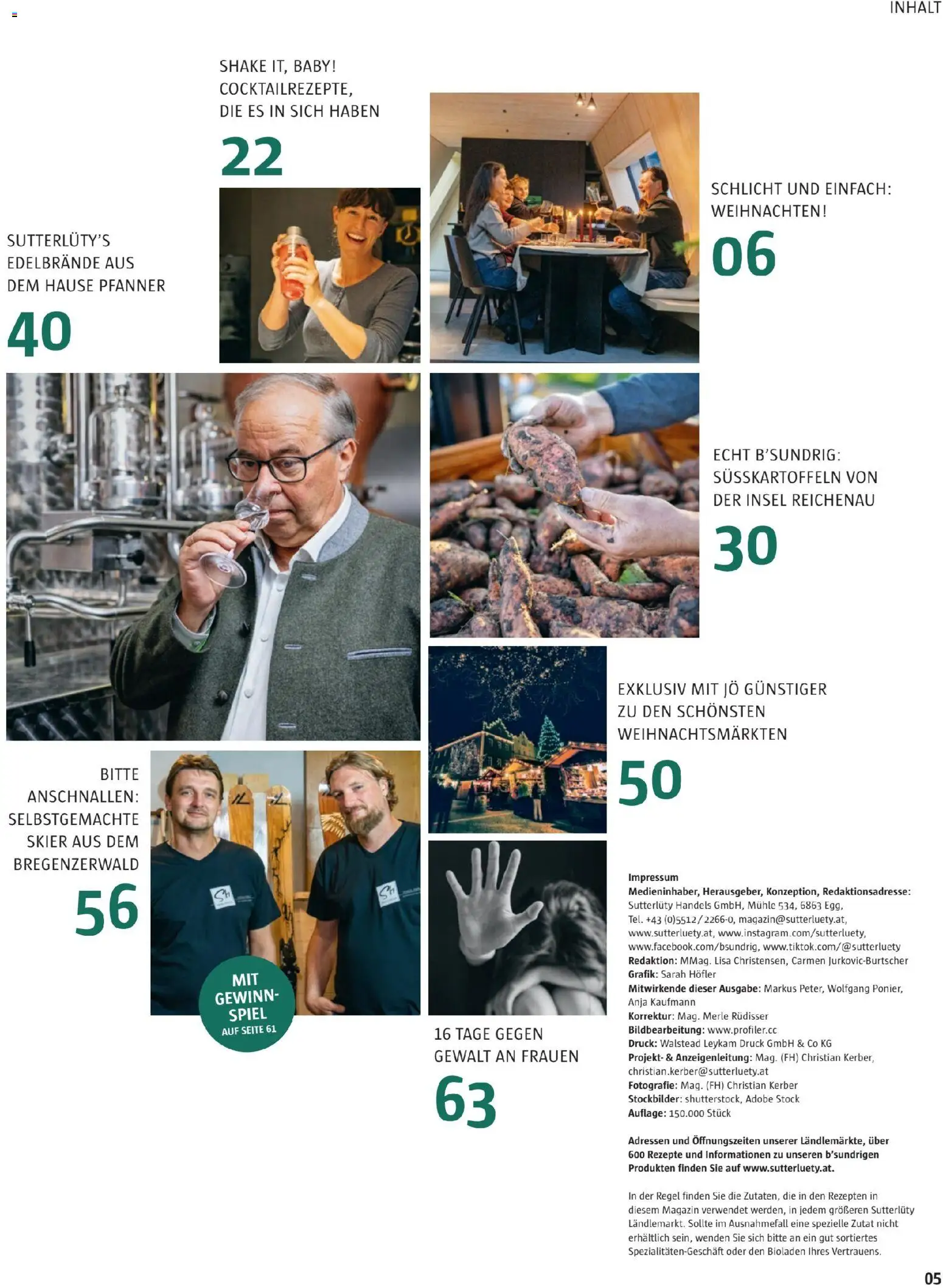 Sutterlüty B’sundrig Magazine gültig ab 17.11.2025 | Seite: 5 | Produkte: Spiel, Mühle