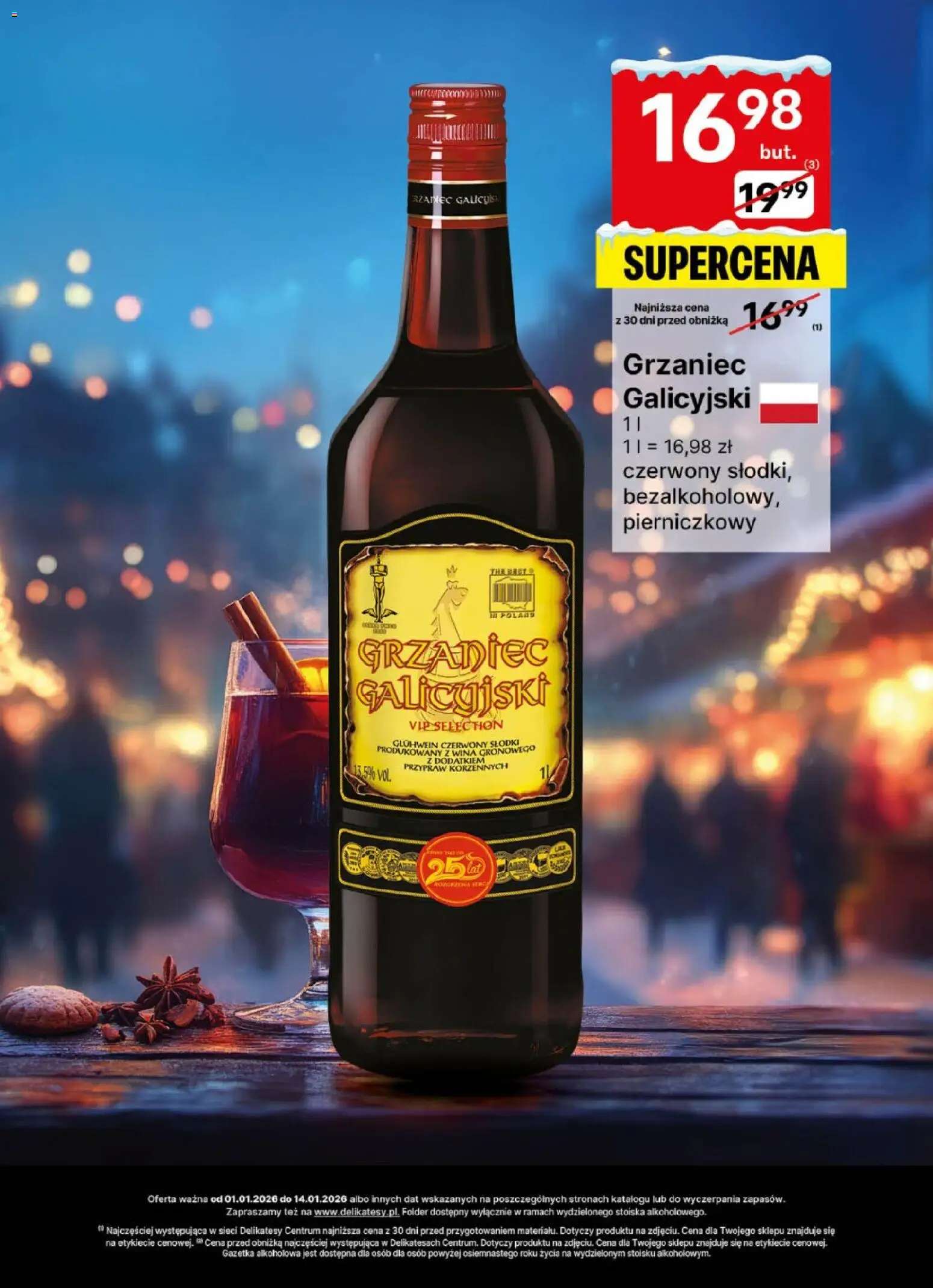 Delikatesy Centrum Gazetka - DeliBarek od 01.01.2026 | Strona: 8 | Produkty: Grzaniec galicyjski, Delikatesy