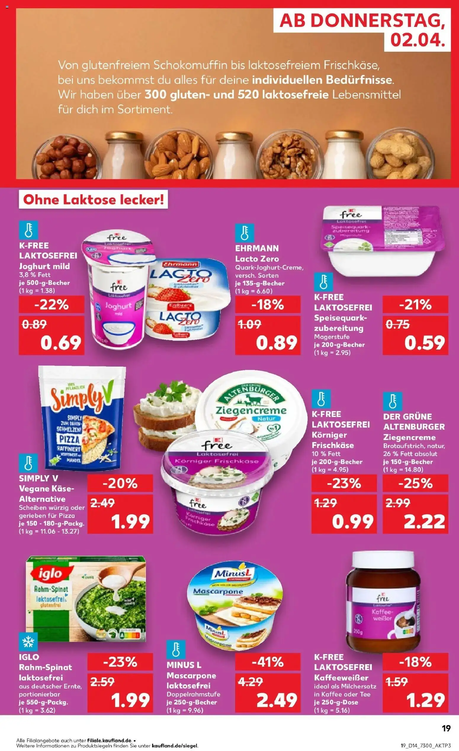 Kaufland Prospekt Löbau	 – gültig ab 30.03.2026 | Seite: 33 | Produkte: Quark, Joghurt, Tee, Speisequark