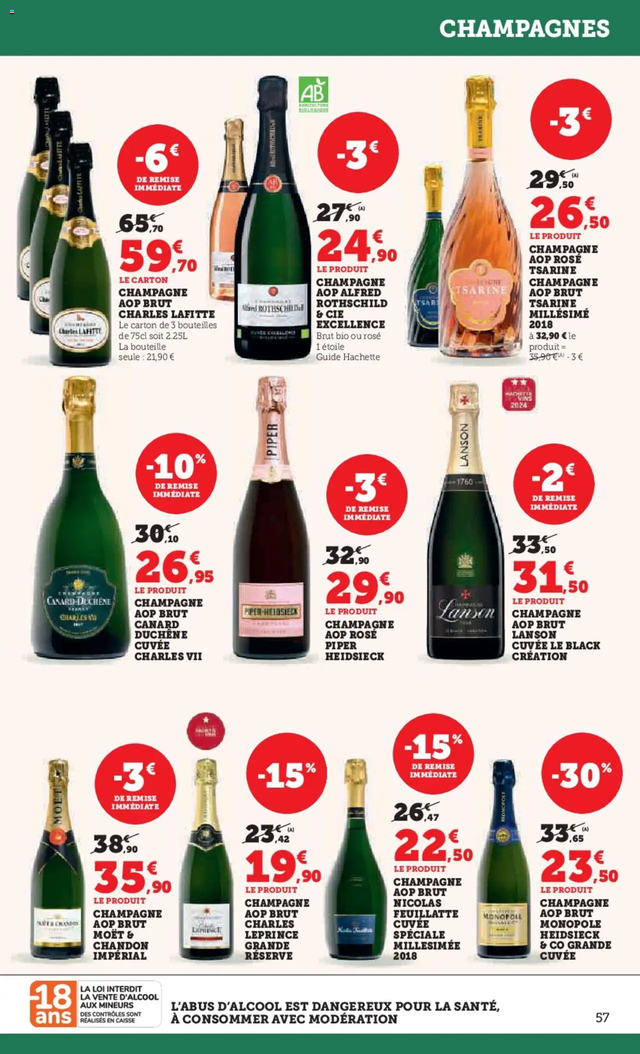 | Page: 57 | Produits: Charles Lafitte, Champagne