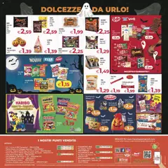 Anteprima del volantino Volantino MerSi Supermercati	 valido a partire dal 22.10.2025 | Pagina: 16 | Prodotti: Cioccolato, Acqua, Zucca, Scatola