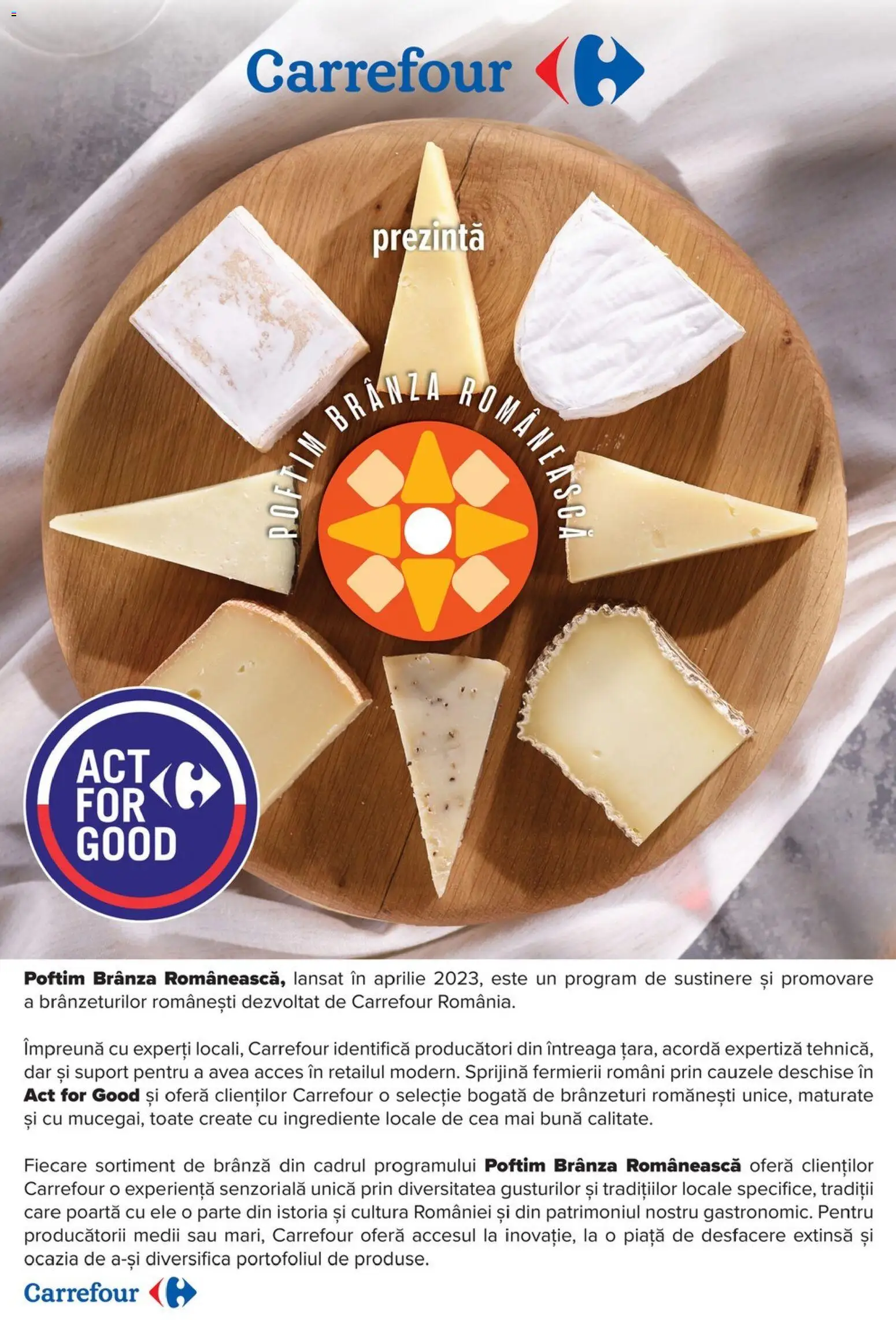 Noul catalog Carrefour – valabil de la 19.11.2025 | Pagină: 15 | Produse: Brânză