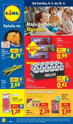 Lidl katalog akcije – veljaven od 09.04.2026
