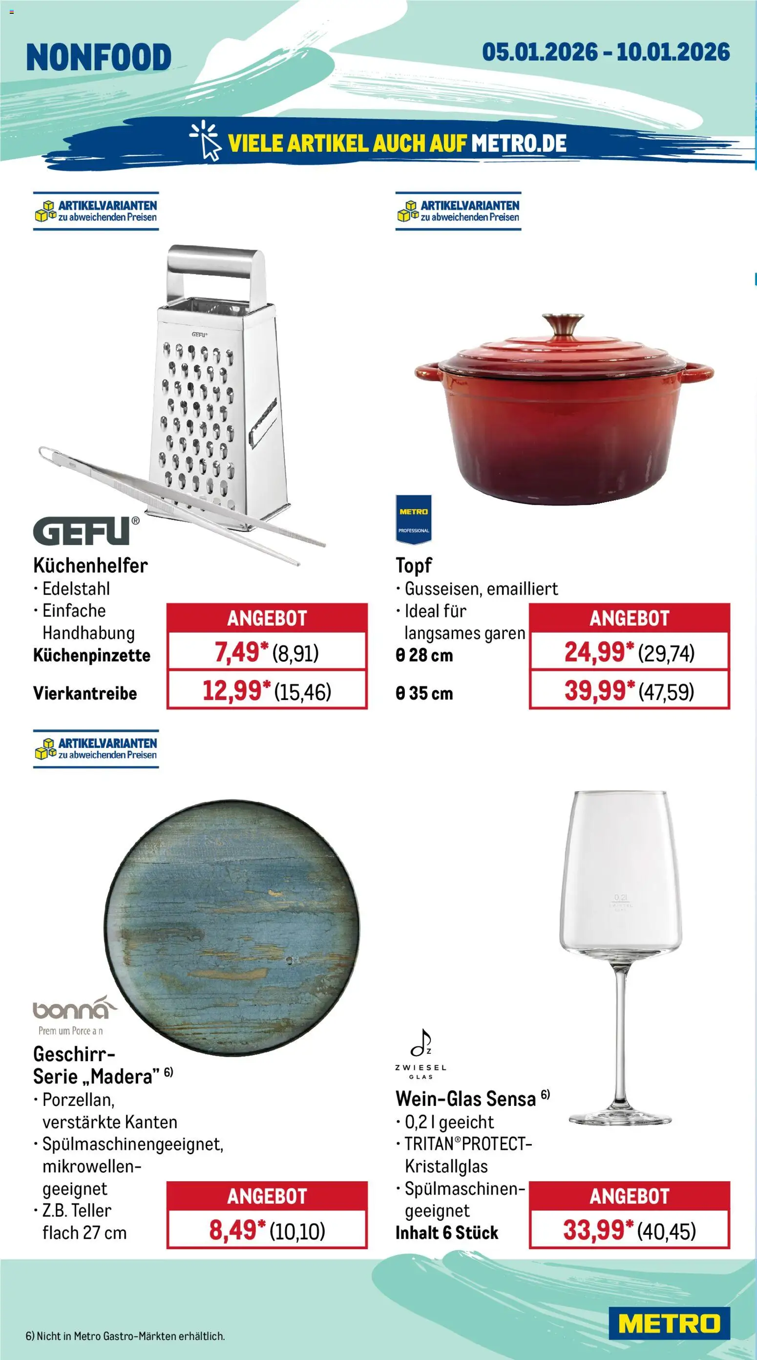 Metro Prospekt 	 – gültig ab 05.01.2026 | Seite: 22