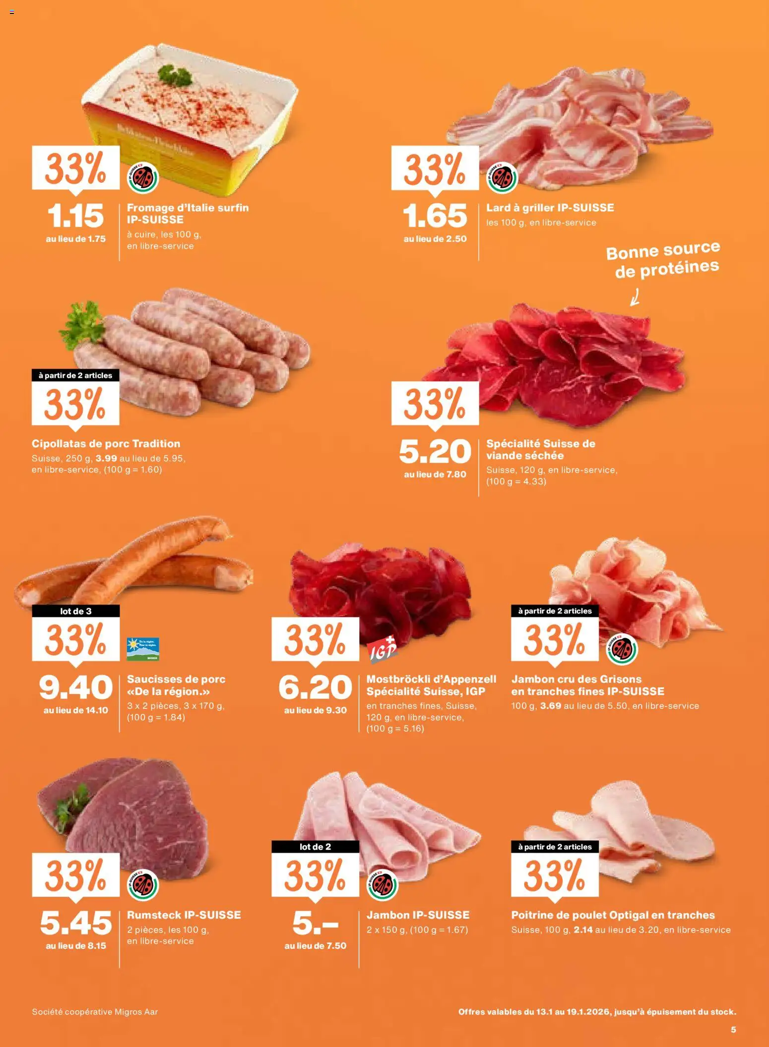 Migros Aktionen FR – gültig ab 13.01.2026 | Seite: 5 | Produkte: Griller