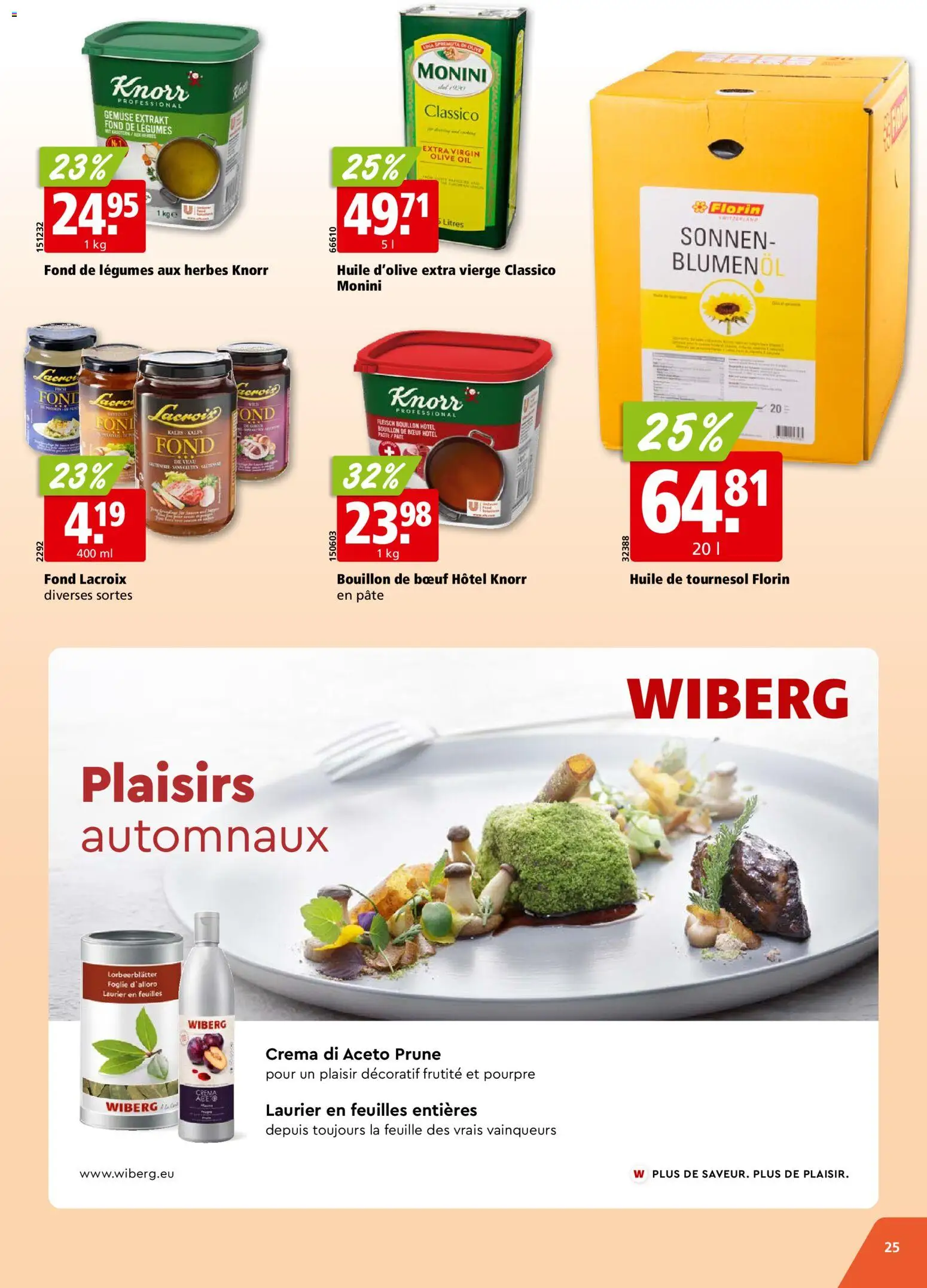 Aligro Aktionen Chavannes, Matran, Genève, Sion – gültig ab 27.10.2025 | Seite: 25 | Produkte: Gemüse