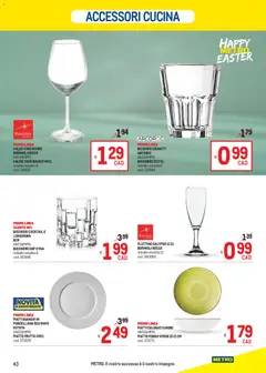 Anteprima del volantino Metro volantino valido a partire dal 19.03.2026 | Pagina: 43 | Prodotti: Calice, Frutta, Vino, Vino bianco