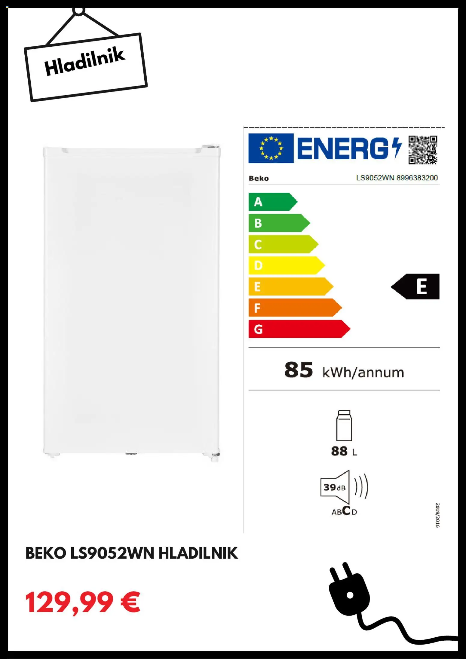Novi Big Bang katalog ponudbe – veljaven od 07.11.2025 | Stran: 3 | Izdelki: Hladilnik