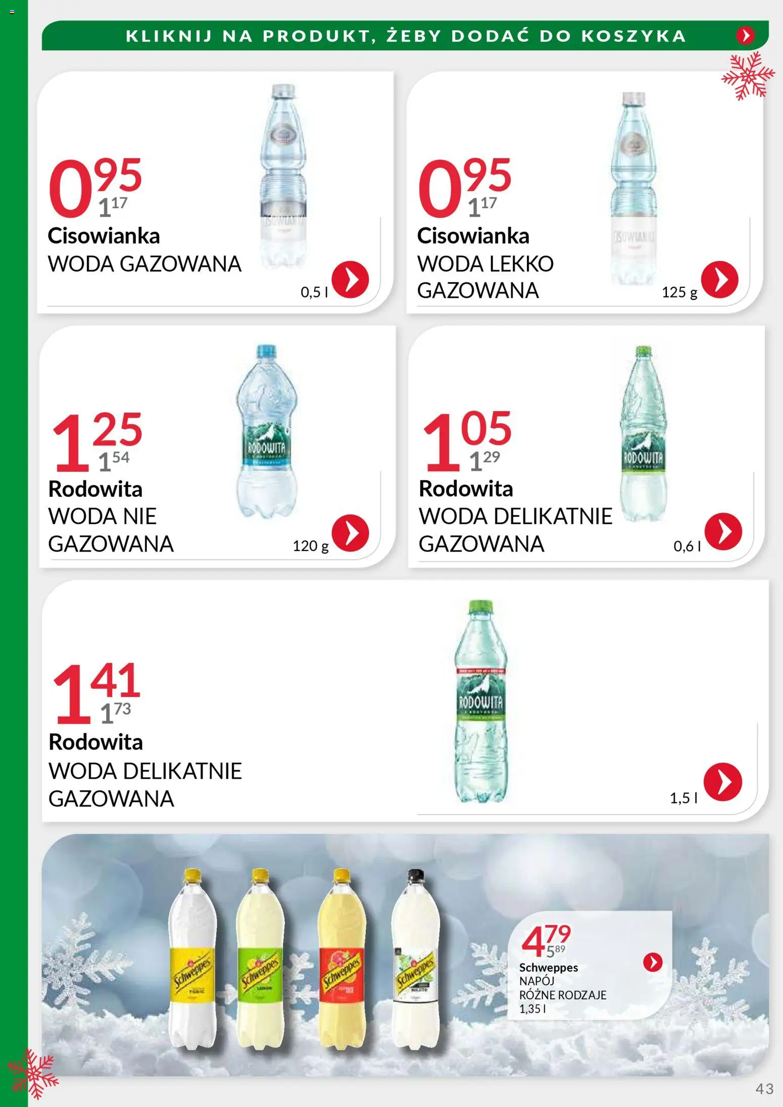 Eurocash Gazetka - Oferta Handlowa MR Południowy Wschód od 24.11.2025 | Strona: 43 | Produkty: Woda