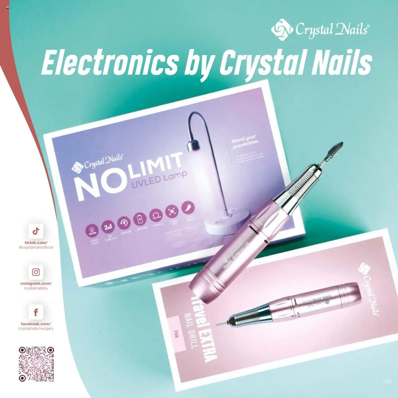Crystal Nails akciós ujság - amely érvényes a következő dátumtól: 01.01.2024 | Oldal: 135