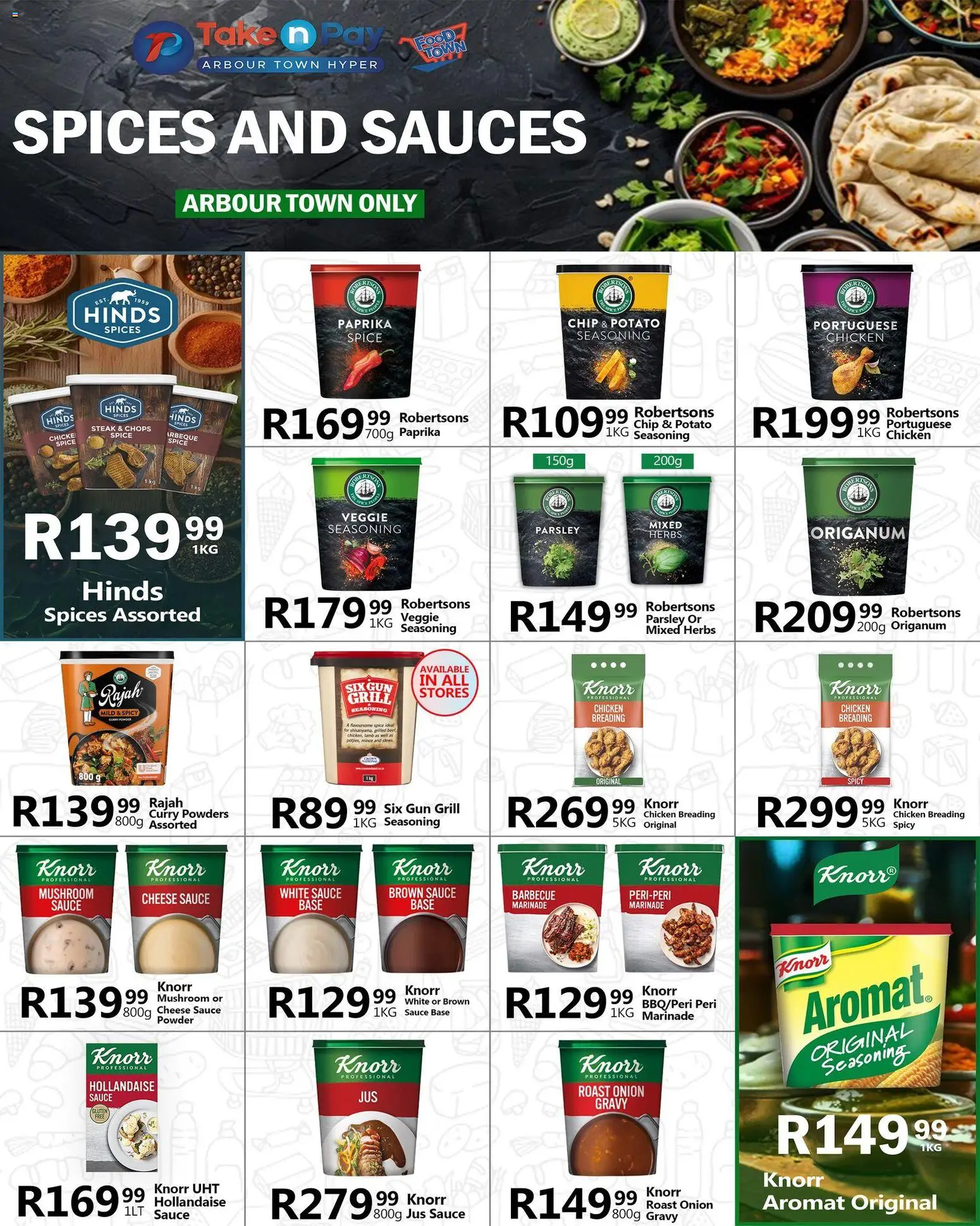 New Take n Pay catalogue – valid from 19.01.2026 | Page: 26 | Products: Cheese, Powder, Gravy, Herbs