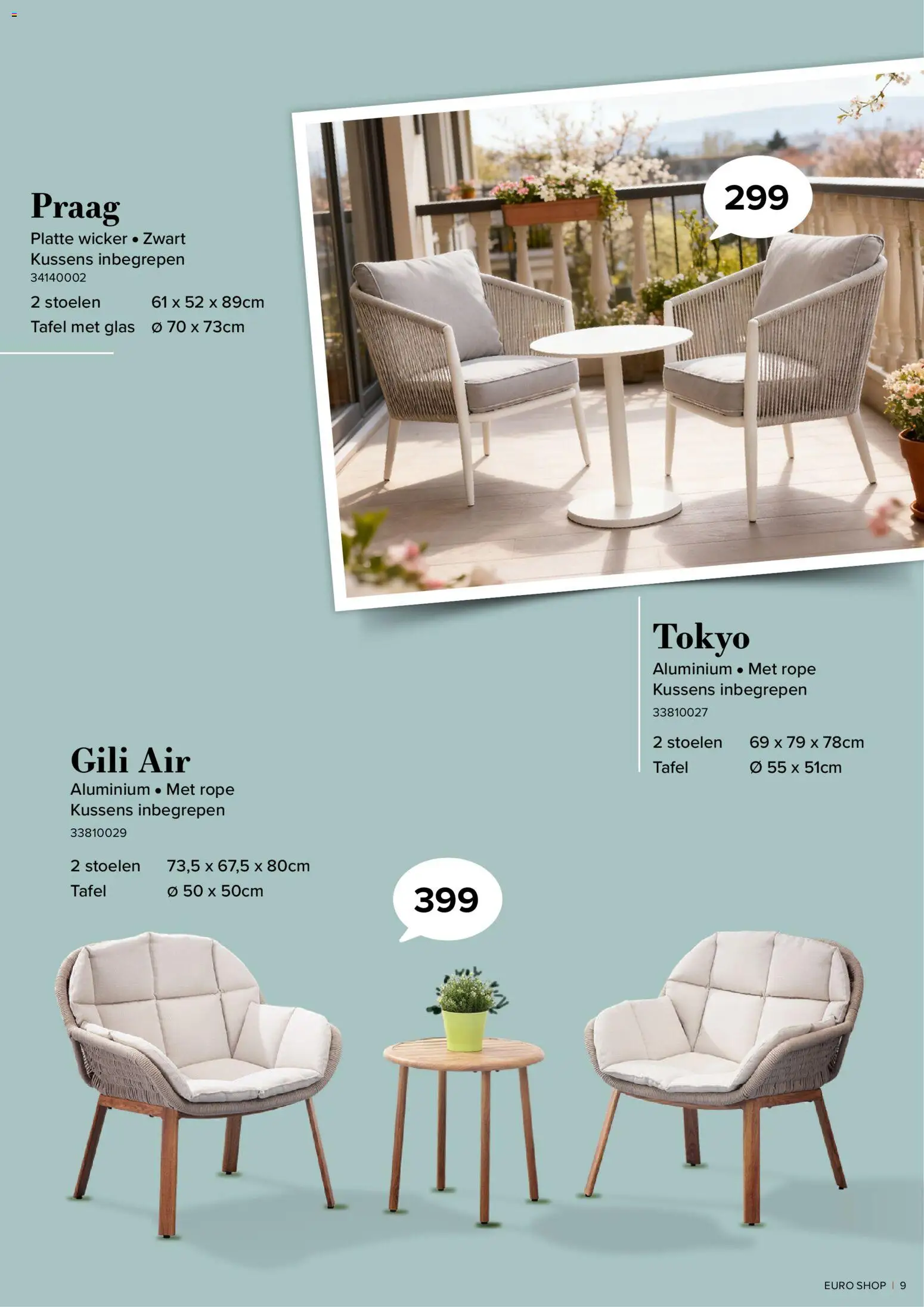 {H1} | Pagina: 9 | Producten: Kussens, Tafel