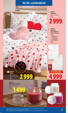 Livarno Renforcé ágyneműhuzat, Anyaga: 100% pamut Méret: - 1 db párnahuzat: kb. 70x90 cm és - 1 db paplanhuzat: kb. 140x200 cm /szett - amely érvényes a következő dátumtól: 05.02.2026 | Oldal: 21